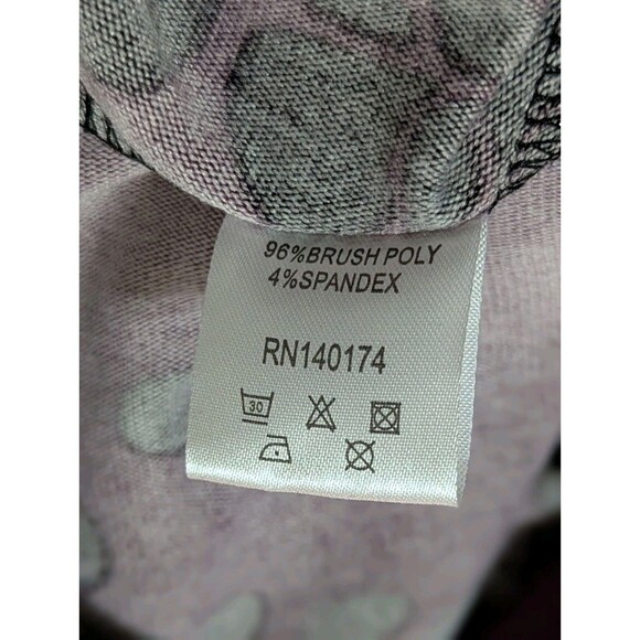 NWT Reborn Tunic Dress Plus 3x Maroon Black Damask Boho Stretchy Flounce Sleeves - Picture 13 of 14